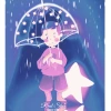 The 2025 new Xingbao children's transparent umbrella features a star-patterned kindergarten graffiti umbrella, which is cute and fresh Application Scenario